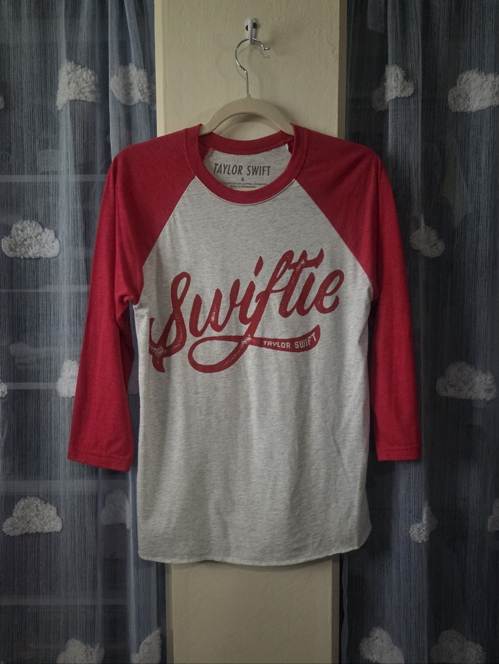 Taylor Swift Red (Taylor's Version) Swiftie Baseball Raglan Tee